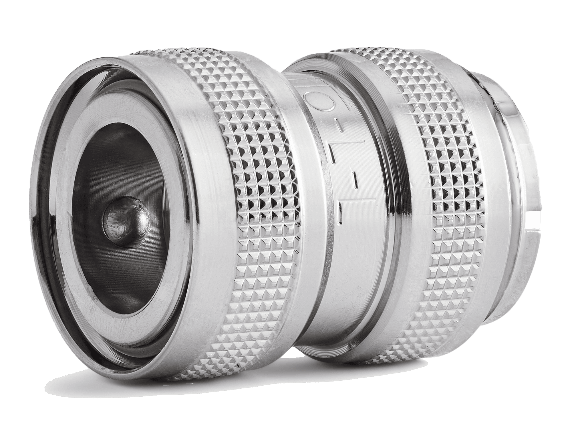 NITO LL 1/2" Kobling m. overgang 1/2", 3/8"